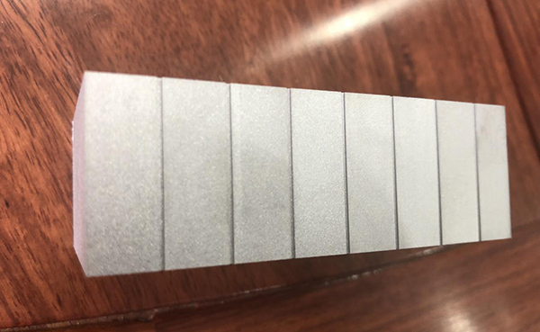 線(xiàn)切割機床加工效果